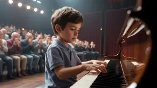 9-Year-Old Piano Prodigy Performs Magical Amélie Poulain in a Stunning Semi-Final