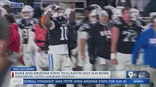 Duke and Arizona State ready for 2025 Sun Bowl