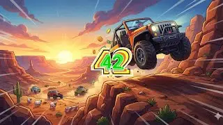 HILL CLIMB RACING / HOVERCRAFT / NORTH POLE / 5157M