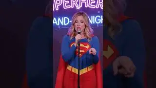Superhero comedy stand up night Supergirl  #ai #superhero