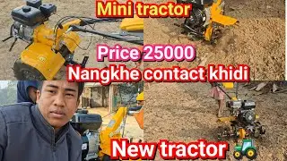 New mini tractor(pawertilar)🚜namani guys||Tripura kokborok viral vlog video2026