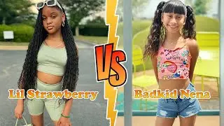 Lil Strawberry VS Badkid Nena (Tha Bad Kids) Transformation 2026 ✪ From Baby ToNow &hearts;︎