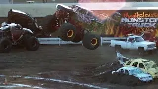 Monster Slam 17 Intro's & Best Trick @ Skagit Speedway 2017