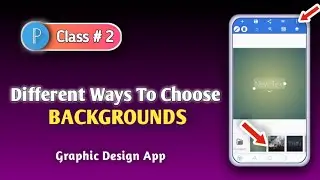 Different Ways to Choose Background in Pixellab | Background Selection Guide for Beginners