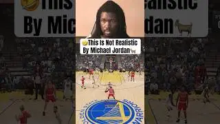 Michael Jordan should NOT be doing that! #shorts #nba2k #gaming