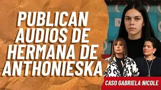 Publican transcripción de AUDIOS de la hermana de ANTHONIESKA | Sylvia Hernández | 9 enero 2026