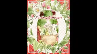 Summer Whispers Junk Journal Kit with Bonus Mini Booklet Shabby Chic Digital INSTANT DOWNLOAD