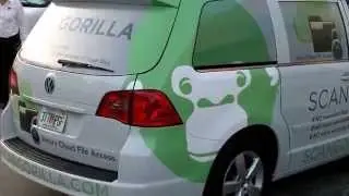 Volkswagen Routan 3M Car Wrap West Palm Beach Florida Scan Gorilla
