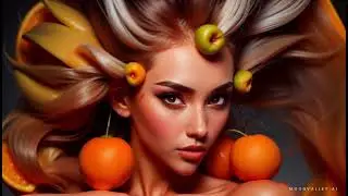 🍊👹 Unveiling the Citrus Beast: Encounter the Orange Fruit Monster! 🌳😱
