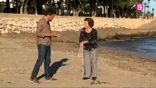 Catalina, campiona de 84 anys, ens ensenya el tir de fona