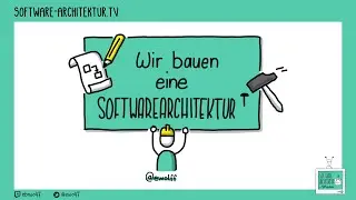 SketchNotes Qualit&auml;ten /nicht-funktionale Anforderungen umsetzen Wir bauen eine Software-Architektur