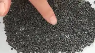 Calcined pet coke