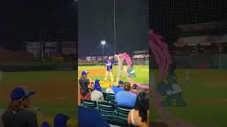 Pwnstarr loses the stream n scream at okc dodger baseball game