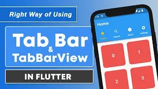 TabBar & TabBarView in Flutter  