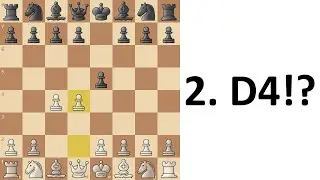 Exploring More of This Novel Idea in the English! English Opening: King's English Variation 2. d4