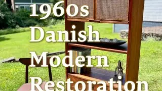 Jack Cartwright Danish Modern Cabinet Restoration