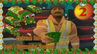 Zug um Zug den Umsatz steigern 🎄#02 Christmas Store: Santa&acute;s Supermarket Simulator