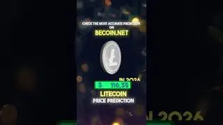 Litecoin (LTC) Price Prediction &ndash; Big Move Coming? #cryptoprediction #cryptoprice #litecoin #ltc