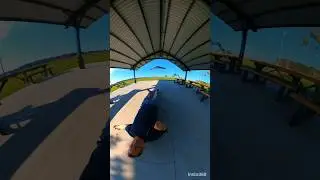 Tbrc 60  though gazebo #fpvwing #fixedwing #fpv #rcplane #insta360