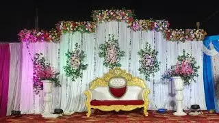 New Stage Decoration Design Ideas | Wedding Stage Decoration 2025 | Indian Wedding Stage Decoration 