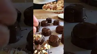 #cioccolatini fatti in casa al marzapane