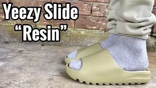 adidas Yeezy Slide &ldquo;Resin&rdquo; Review & On Feet