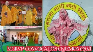 Convocation ceremony 2021 in MGKVP UNIVERSITY Varanasi