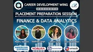 Session for Finance & Data Analytics Profile