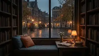 Sleep Now - Rain Piano for Sleep - Rainy Old Town - Stress Relief 🌙