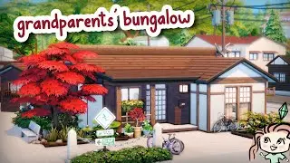 Grandparents' Bungalow 🌸 || The Sims 4 Speed Build