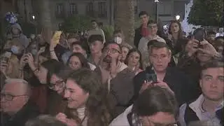Salida del Cristo. Miércoles Santo 2022