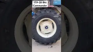 Bkt 17.9-28 commander #shorts #newholland #tyre