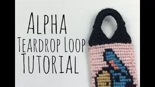 Alpha Teardrop Loop Tutorial || Friendship Bracelets