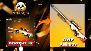I LAUNCHED A 100$ AWP GIVEAWAY FOR MY FOLLOWERS ON PANDASKINS WEBSITE 🎁🎁 | CS2 CASE OPENING 2024 |