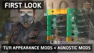 First Look at Appearance Mods and Agnostic Mods in Title Update 11 + Shrapnel Trap
