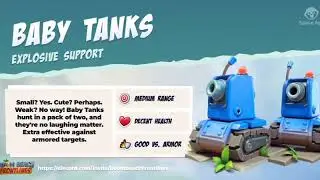 Boom Beach: Frontlines - Baby Tanks Introduction