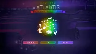 I GOT THE *NEW* ATLANTIS GOAL EXPLOSION IN ROCKET LEAGUE! | BEST GOAL EXPLOSION!