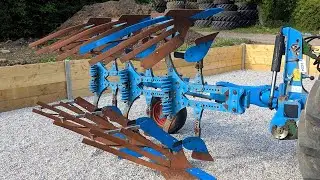 2008 Lemken Europal 5 X 3 Furrow Auto Reset Plough 24234