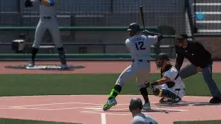 MLB The Show 25 Bases Clearing Double