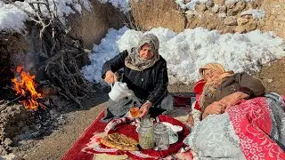 A Peaceful Village Morning to Noon | Two Sisters’ Winter Routine