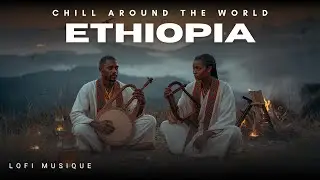 Ethiopian Chill & Relax | Lo-fi Krar, Masenqo & Washint Vibes 🇪🇹✨🌌 | Study, Sleep & Meditation