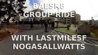 LastMileSF sells the SoloWheel Glide 3,  NoGasAllWatts stickers and group ride