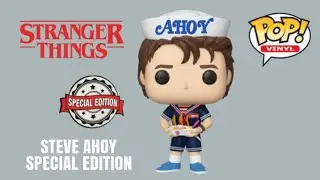 Steve Ahoy Funko Pop Vinyl Stranger Things 3 Baskins Robbins Outfit Special Edition Exclusive