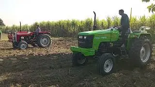 Massey Ferguson 245 DI vs Indo farm Speed test