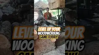 Level Up Your Woodworking Game Today! #wood #woodworking #automobile