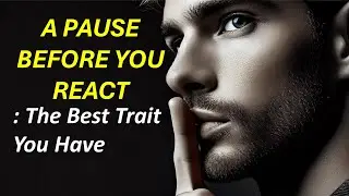 The Power of Pause II A Pause Before You React : The Best Trait You Have II @Motivational speech