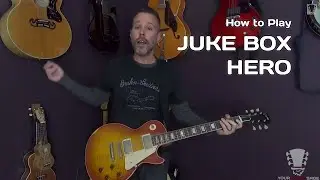 Juke Box Hero by Foreigner - 80's Guitar Lesson