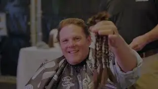Valley man grows hair to donate for wigs for pediatric cancer patients