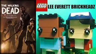 Telltale's The Walking Lee Everett LEGO BrickHeadz (Tutorial)