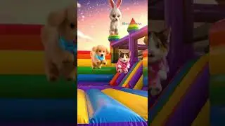 Puppy & Kitten Bounce Party Gone Wild! 🐶🐱💥